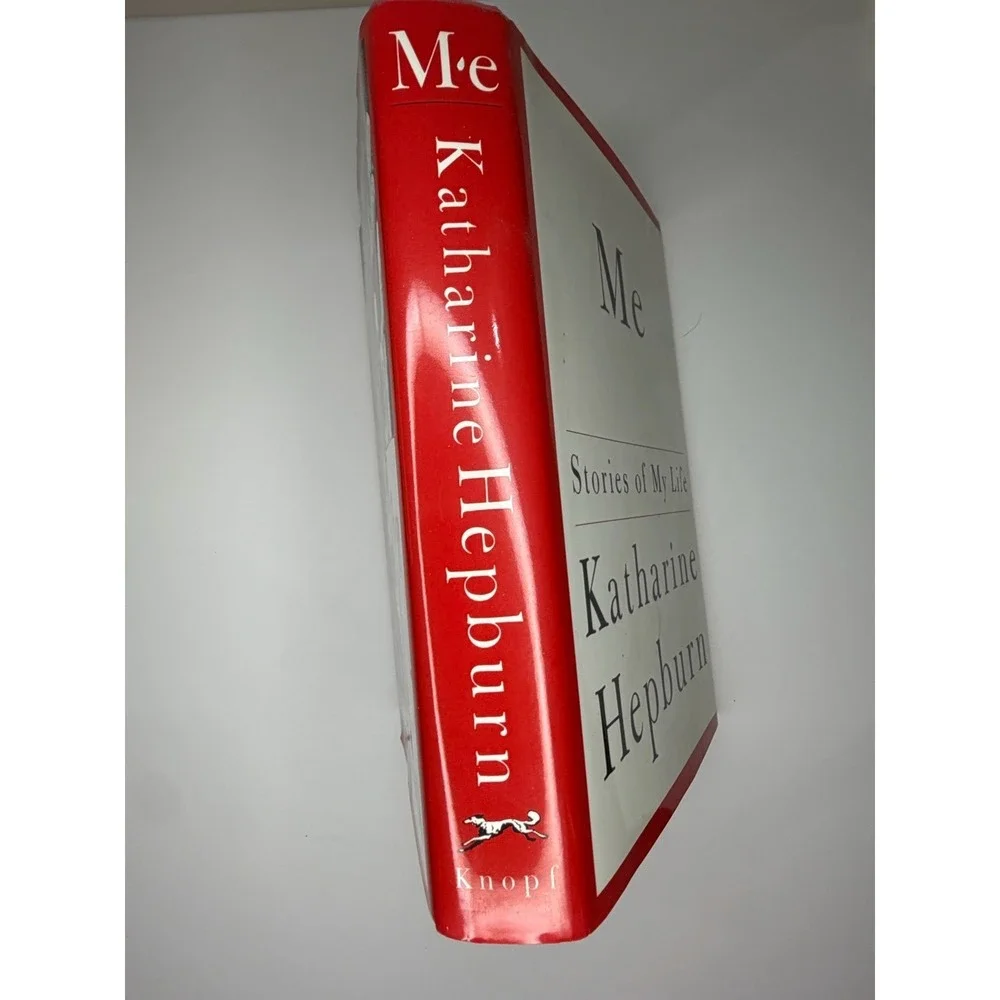 Me Stories of My Life Katharine Hepburn Hardcover Knopf Vintage First Edition DJ